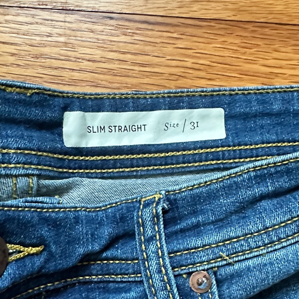 Pilcro by Anthropologie Slim Straight-Leg Jeans - Picture 2 of 10